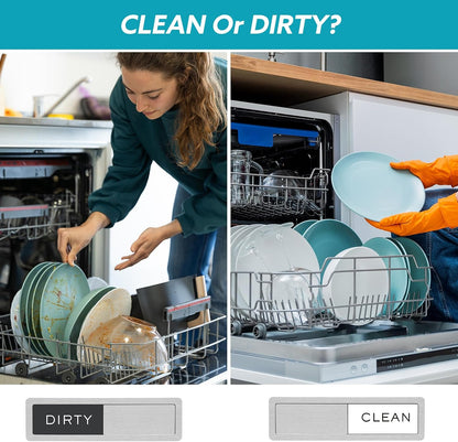 7.08 x 1.97 inch slim profile that fits discreetly on most dishwasher fronts