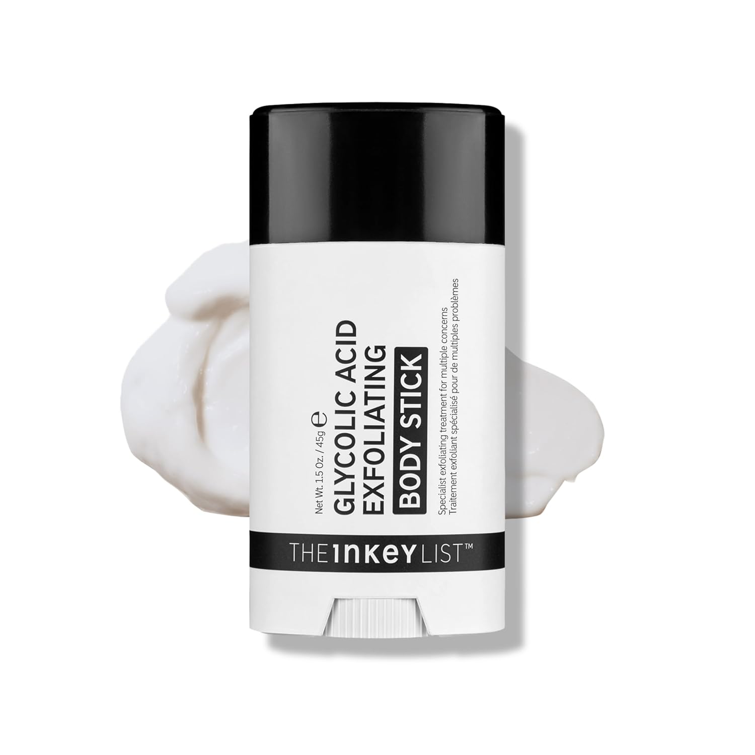 7% glycolic acid to exfoliate surface dead skin cells and smooth rough texture