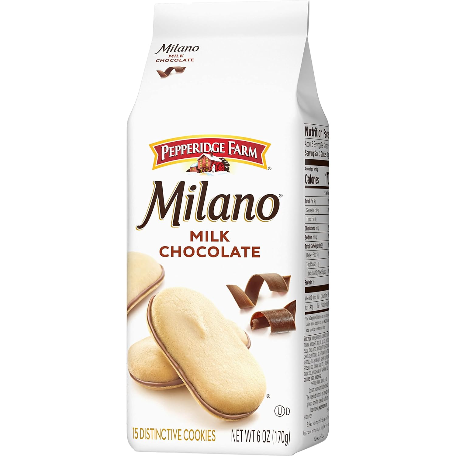 7 oz standard bag containing approximately 15 cookies per package