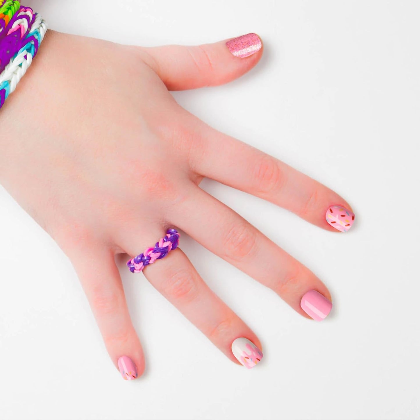 7 style and color variants including petal pink, sandbox, peevish pink, pretty pink, super duper, and nude