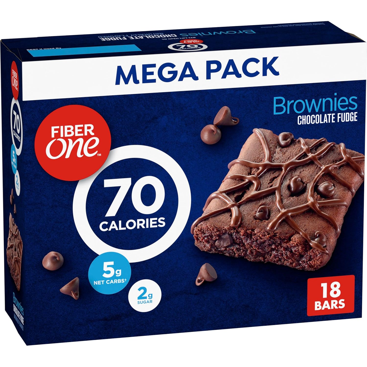 70 calories per brownie serving