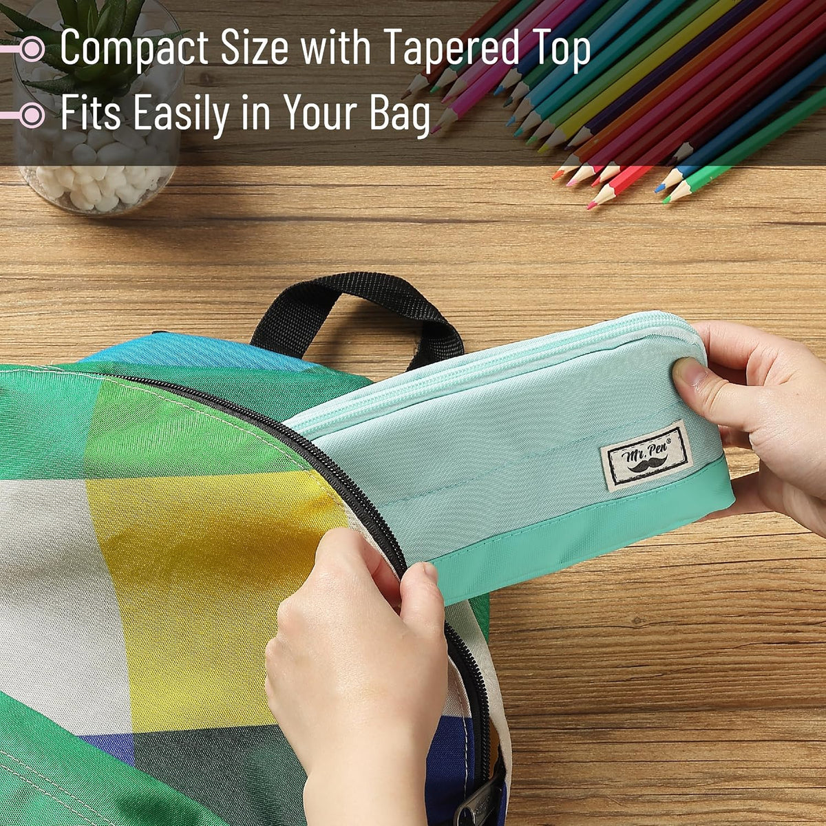 71 cubic-inch capacity that fits 30+ pens or similar tools
