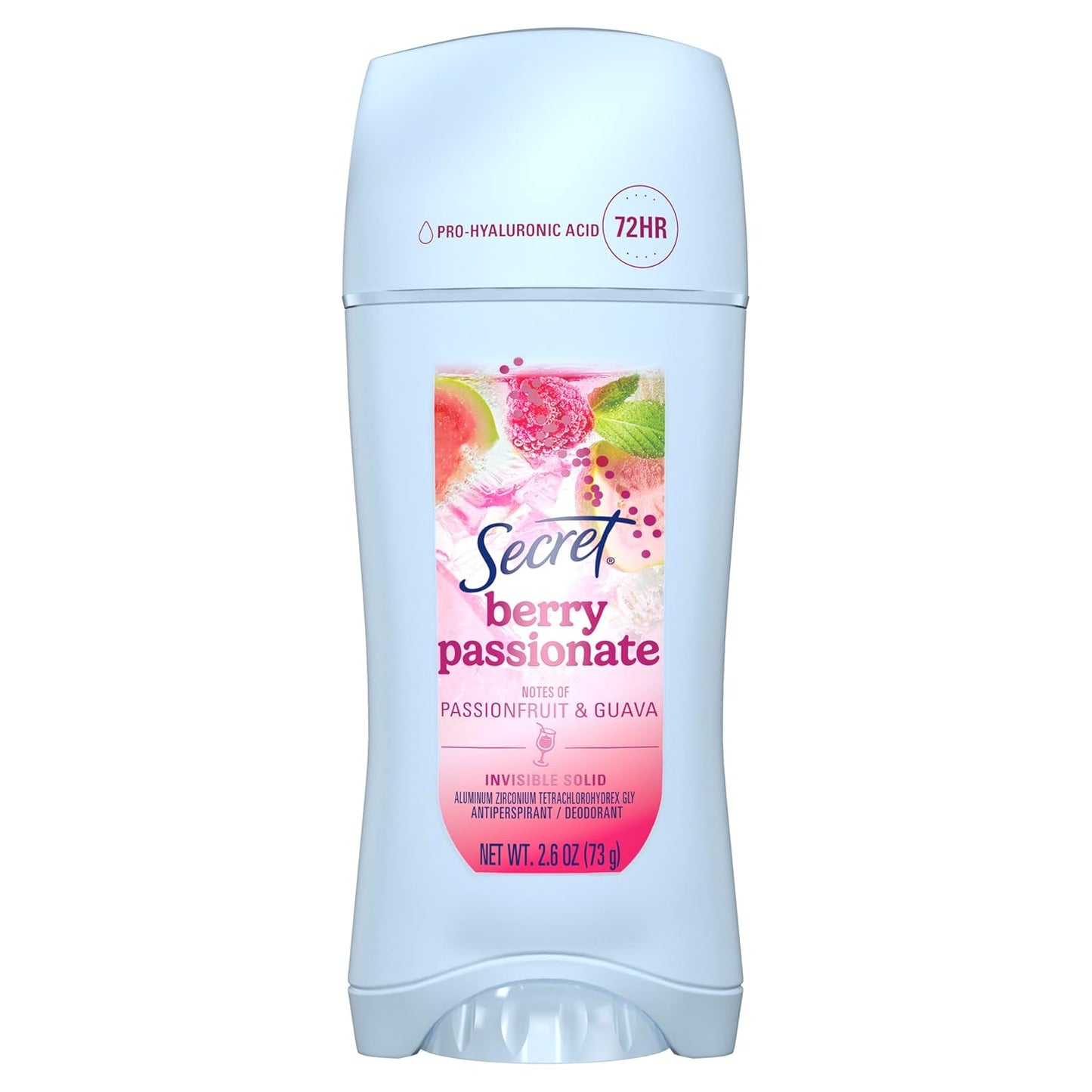 72-hour breathable odor and sweat protection formula