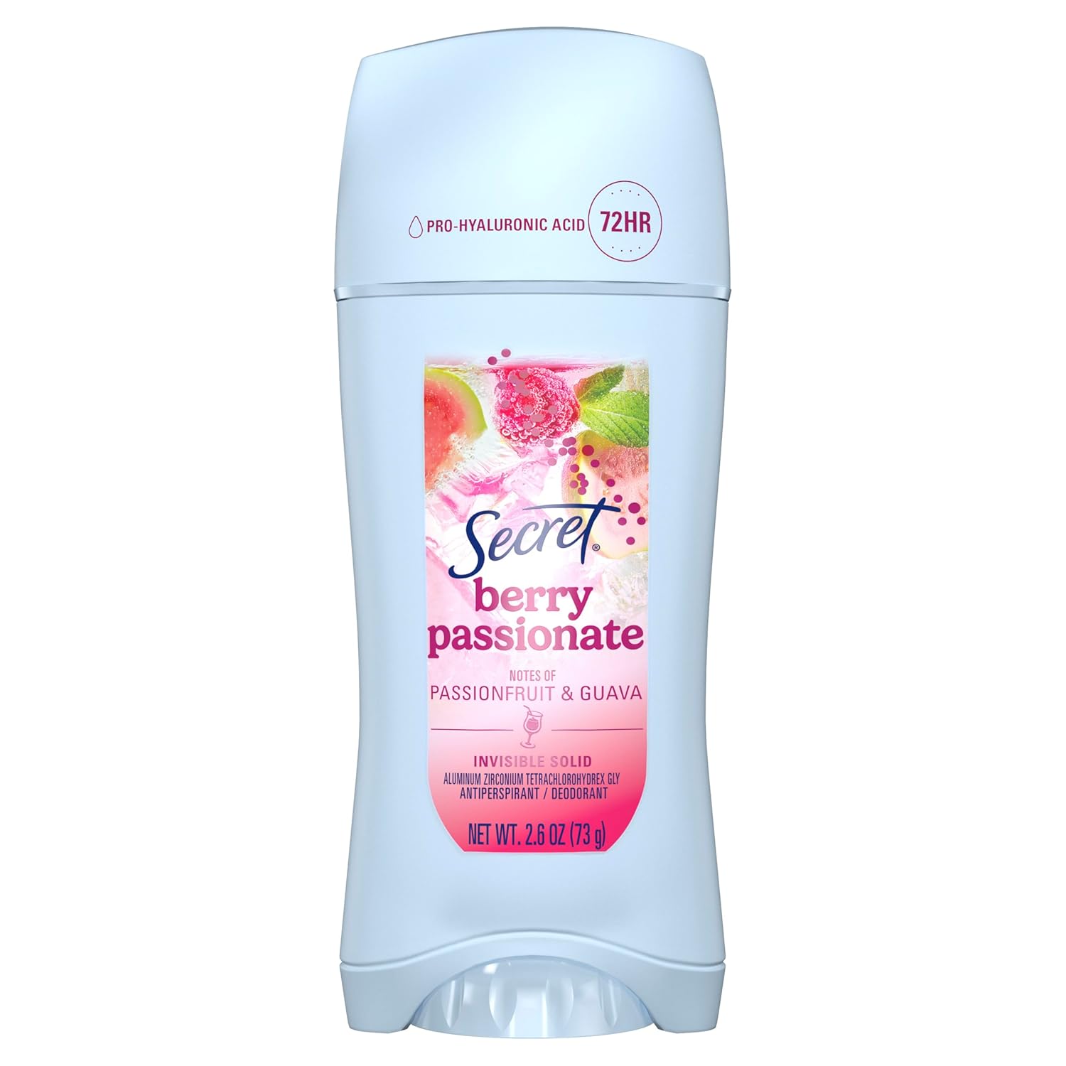 72-hour breathable odor and sweat protection formula