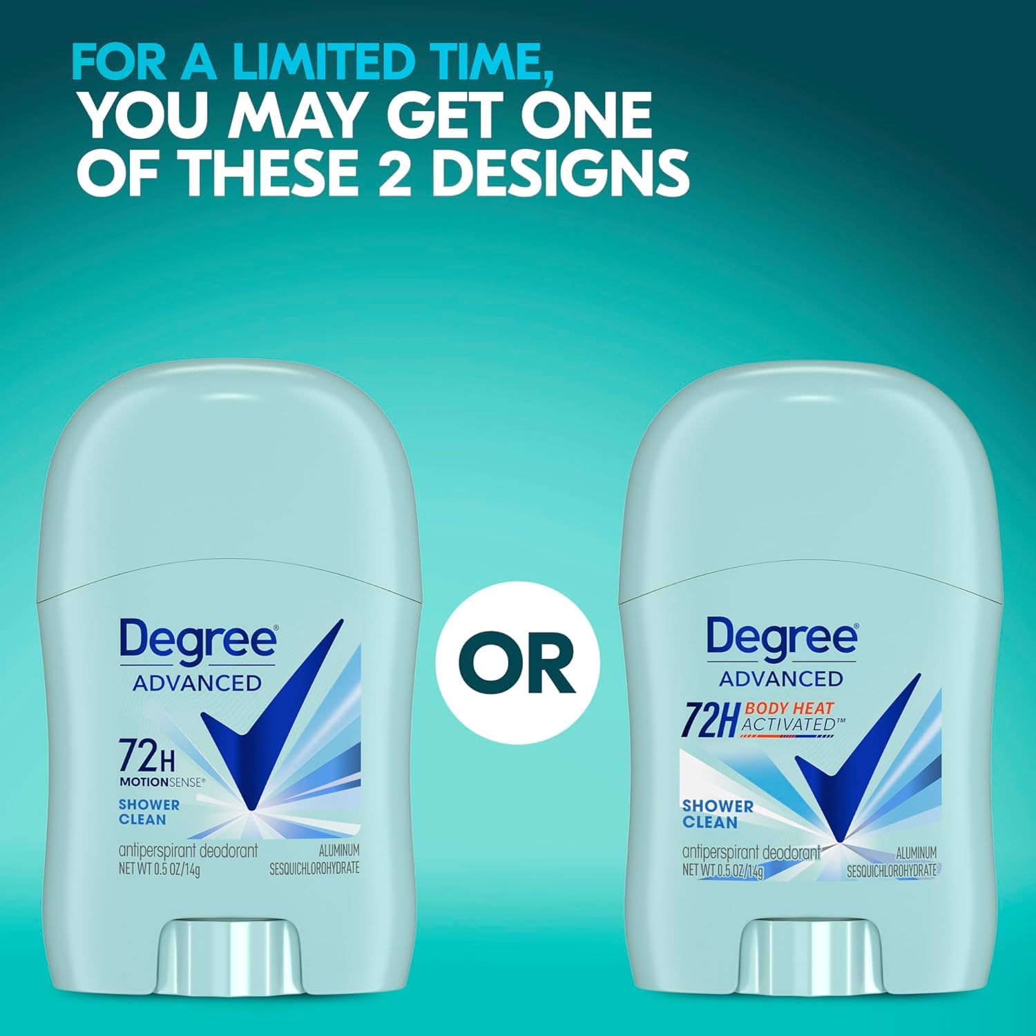72-hour clinical-grade sweat and odor protection