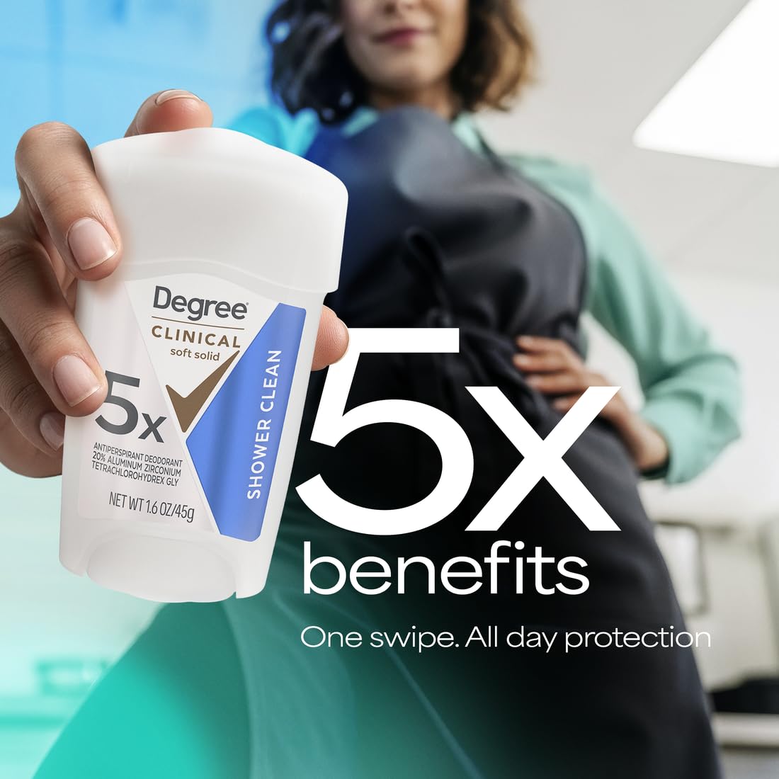 72-hour sweat and odor protection (extended wear)