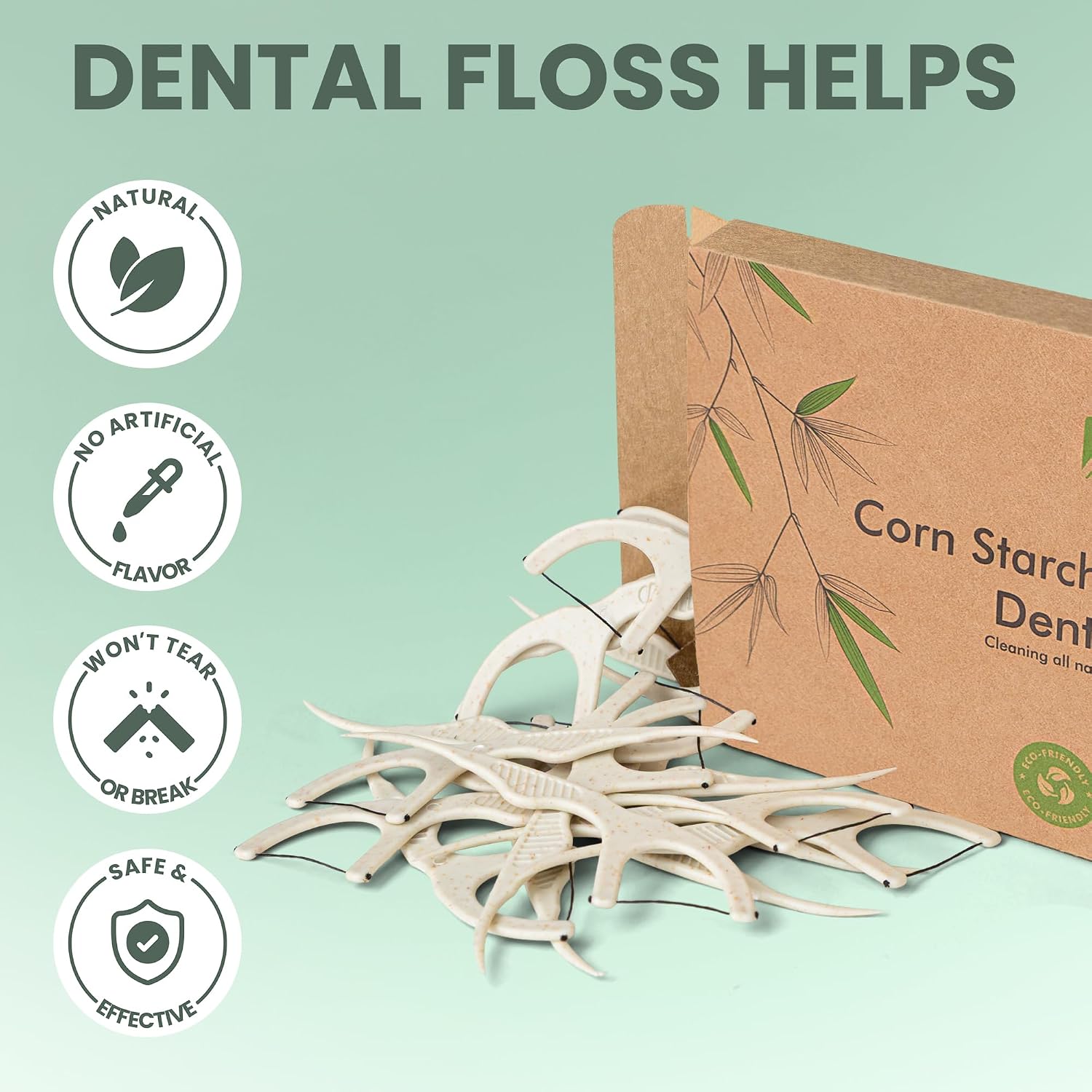 75-count pack housed in recyclable kraft paper box