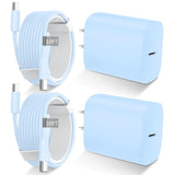 VoltCore 10 FT USB-C Charger Set – Child-Safe Bedside Charging for iPhone 16 Pro Max and iPad