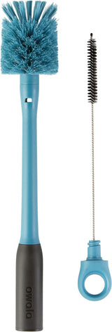 Owala Compact 15.49 Inch Bottle Brush with Built-In Straw Cleaner, Effortless Maintenance for a Tidy and Uncluttered Space