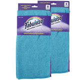 Fabuloso Microfiber Cleaning Cloths for Worry-Free Kitchens – Hygienic Color-Coded, Reusable Cloths