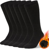 Alvada Mens Merino Wool Crew Socks – Cold Weather Socks for Forest Trails, Mountain Hikes and Snow Runs
