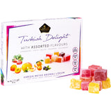 Cerez Pazari Turkish Delight Candy Box – Thoughtful Birthday Gift for Mom and Women, Assorted Fruit Lokum Sampler