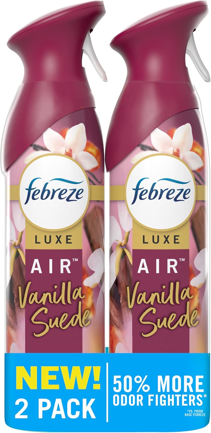 8.1oz aerosol can, sold in 2-count value pack