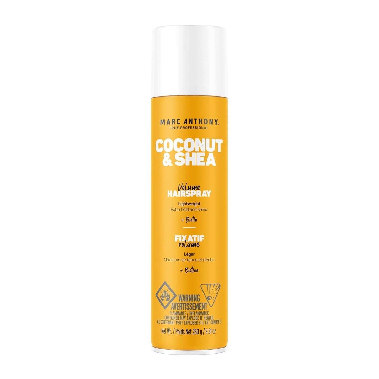 8.81 oz aerosol volumizing hairspray delivering flexible, long-lasting hold