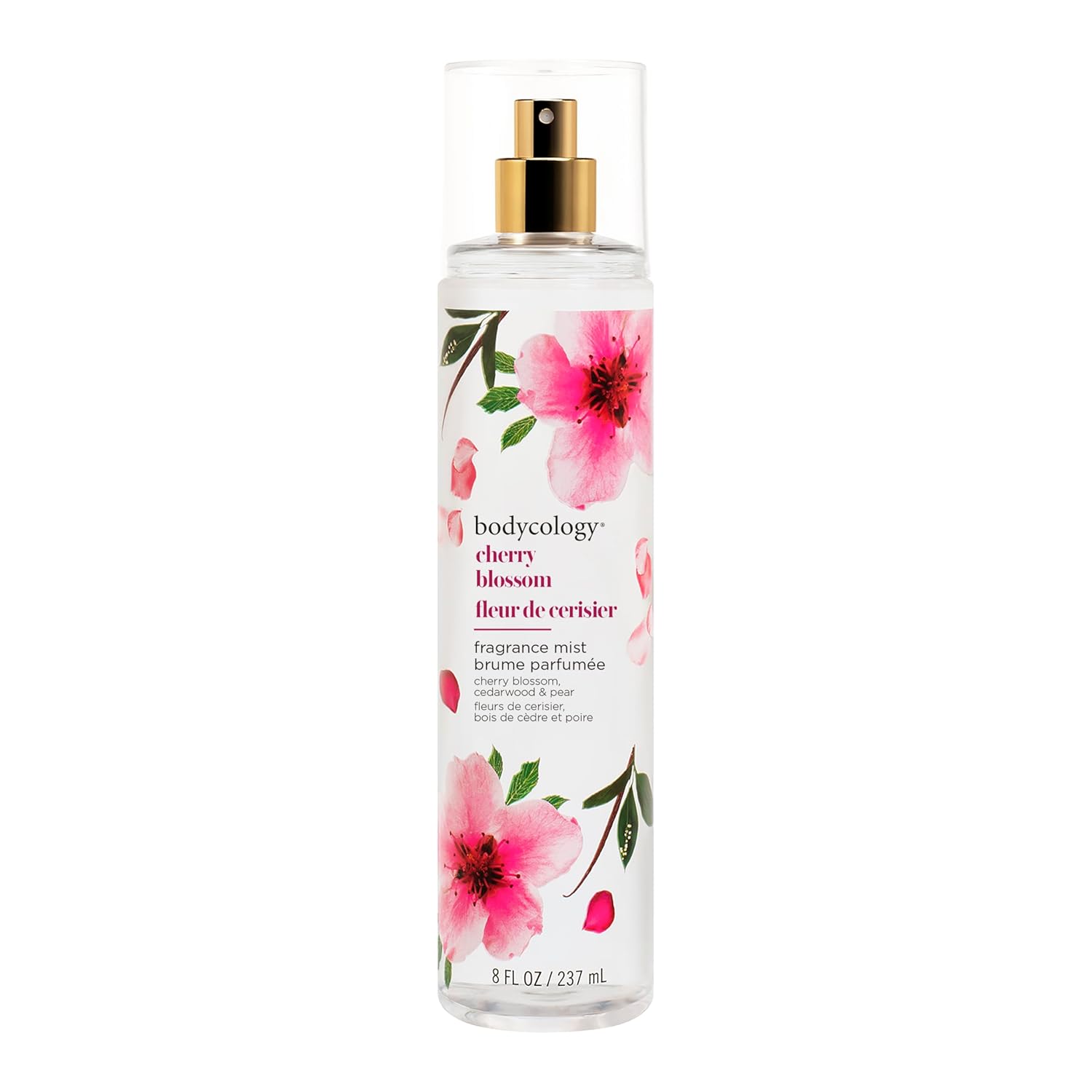 8 fl oz spray bottle with fine-mist atomizer for even skin distribution