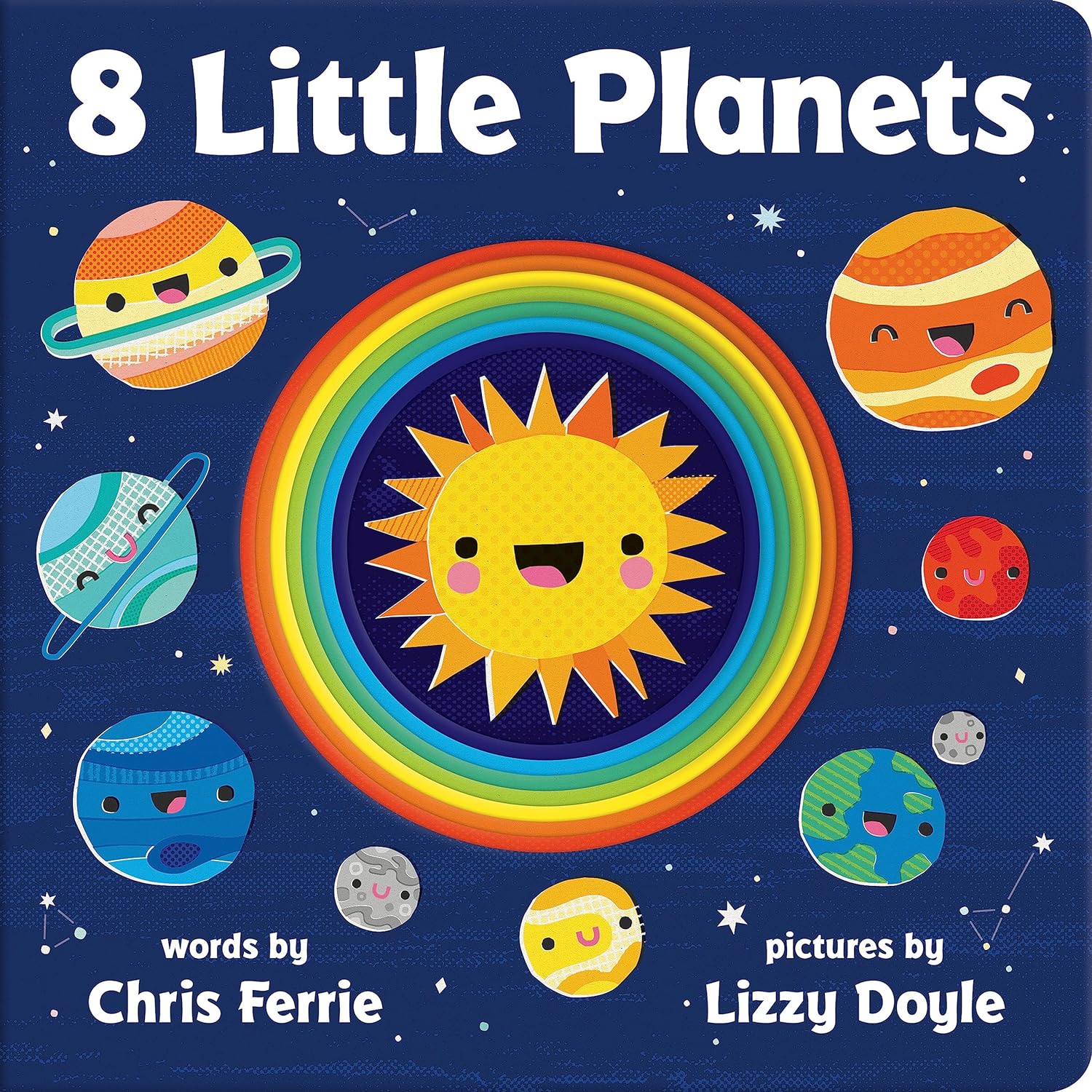8 Little Planets – A Simple Board Book for a Calm Nursery Shelf
