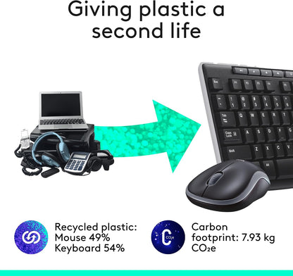 8 multimedia hotkeys for instant access to internet, email, play/pause, and volume