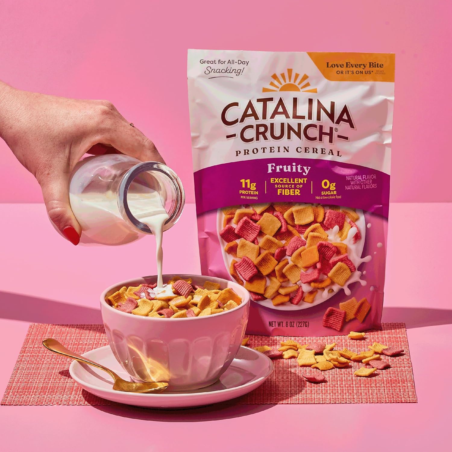 8 oz resealable bag sized for single or small-household use