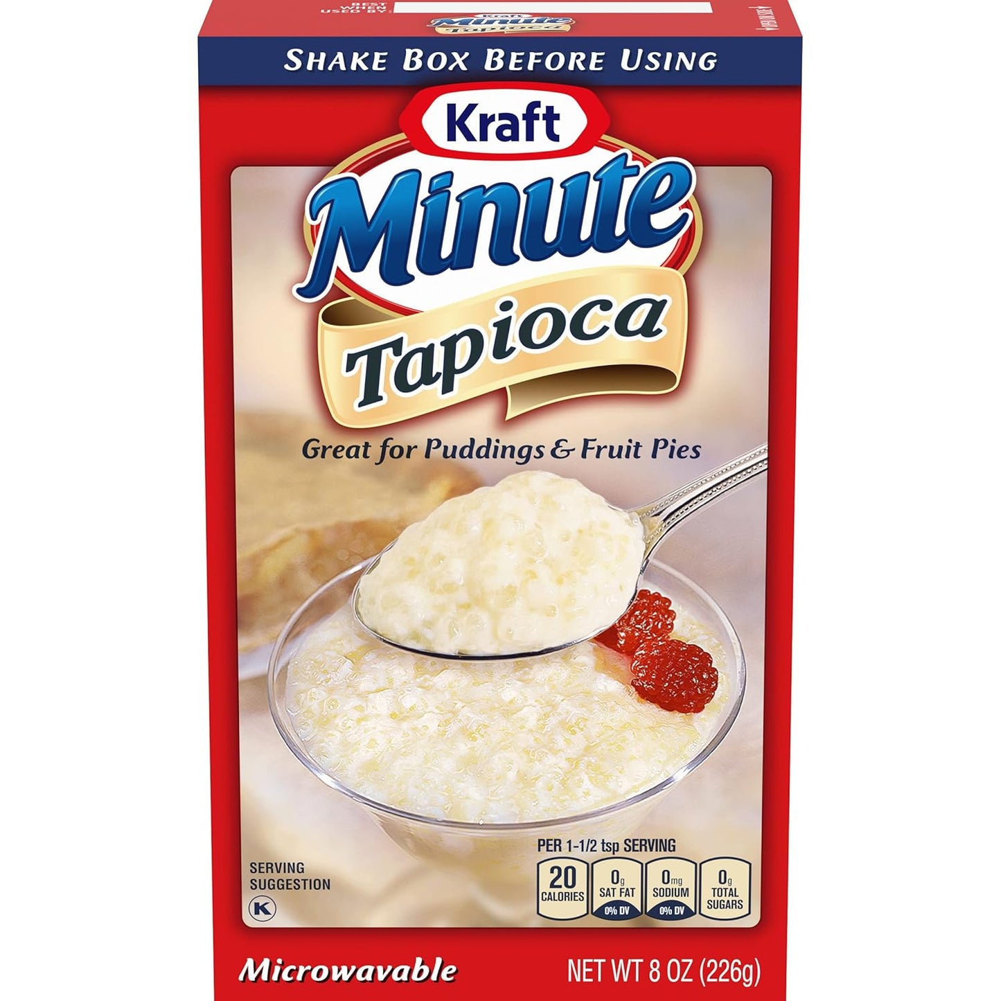 8 oz single-box portion suitable for one dessert preparation