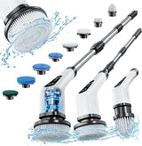 TileGuard Spin Scrubber with 8 Attachments – All-Surface Cleaning System for Multitasking Homeowners