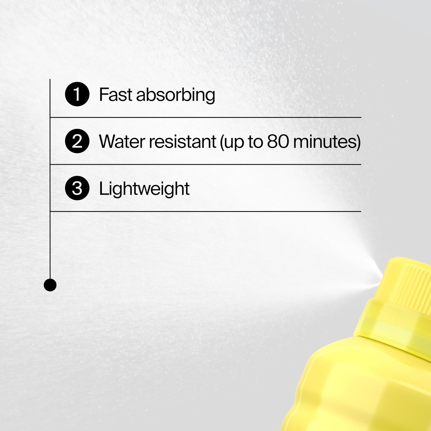 80-minute water-resistant formula