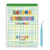 Vintage Letter Stickers Set – Thoughtful Birthday Gift for Crafters and Journal Lovers, Scrapbook Album Supplies