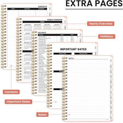 9 additional notes pages for ideas and reminders