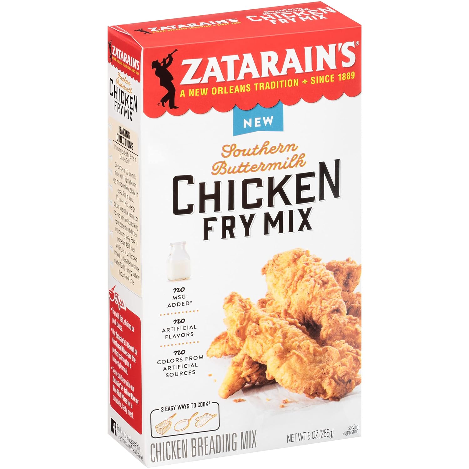 9 oz single-serve buttermilk-seasoned breading mix