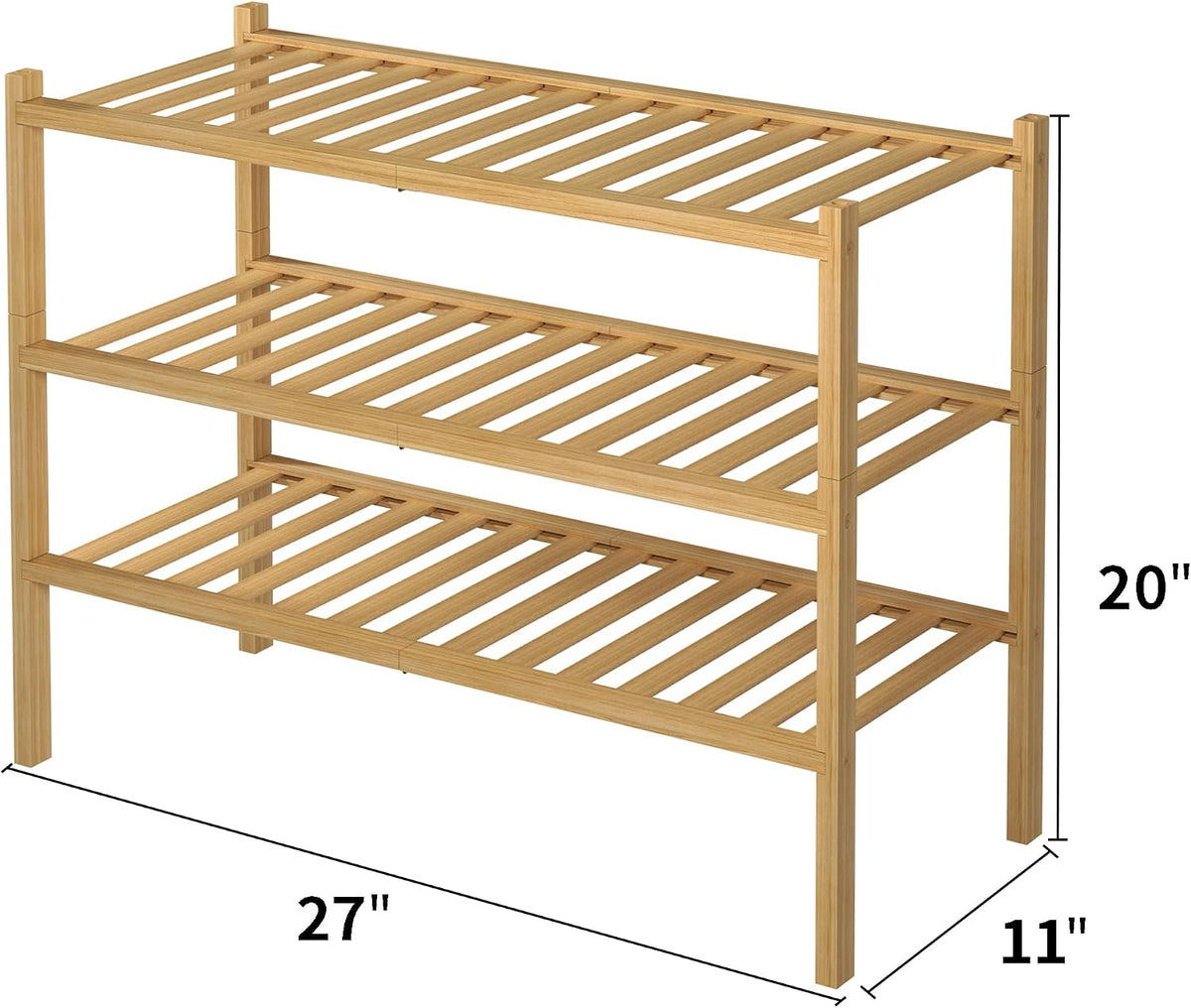 90-pound weight capacity per unit supporting boots, books, and heavier household items