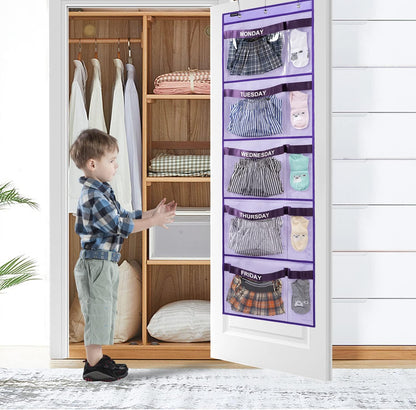 90g thickened non-woven fabric body with clear pvc pocket windows for visual scanning