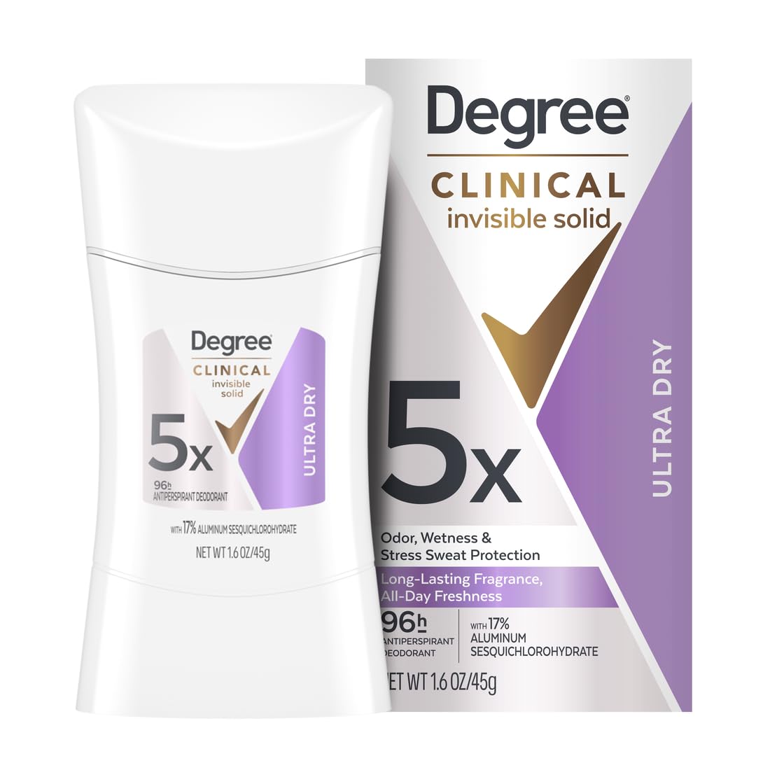 96-hour clinical-strength sweat and odor protection