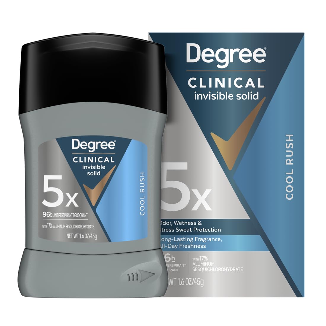 96-hour prescription-strength antiperspirant formula (aluminum-based clinical protection)