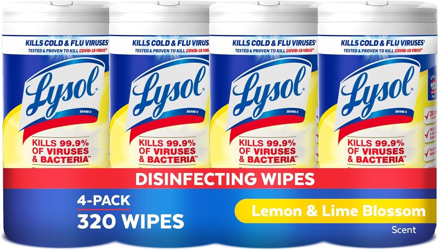 99.9% germ-kill efficacy against cold and flu viruses and antibiotic-resistant bacteria