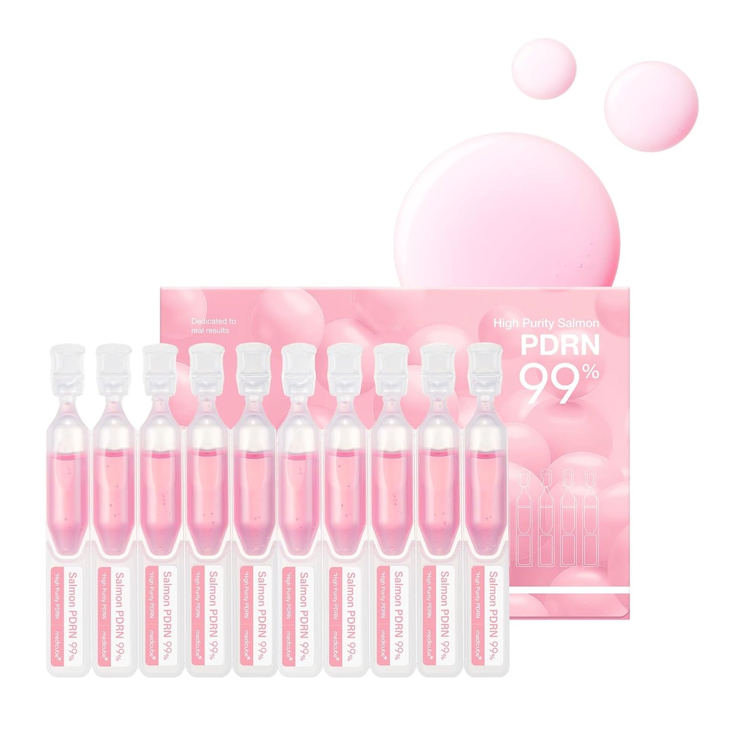 99% high-purity salmon dna pdrn in small particle size for enhanced absorption