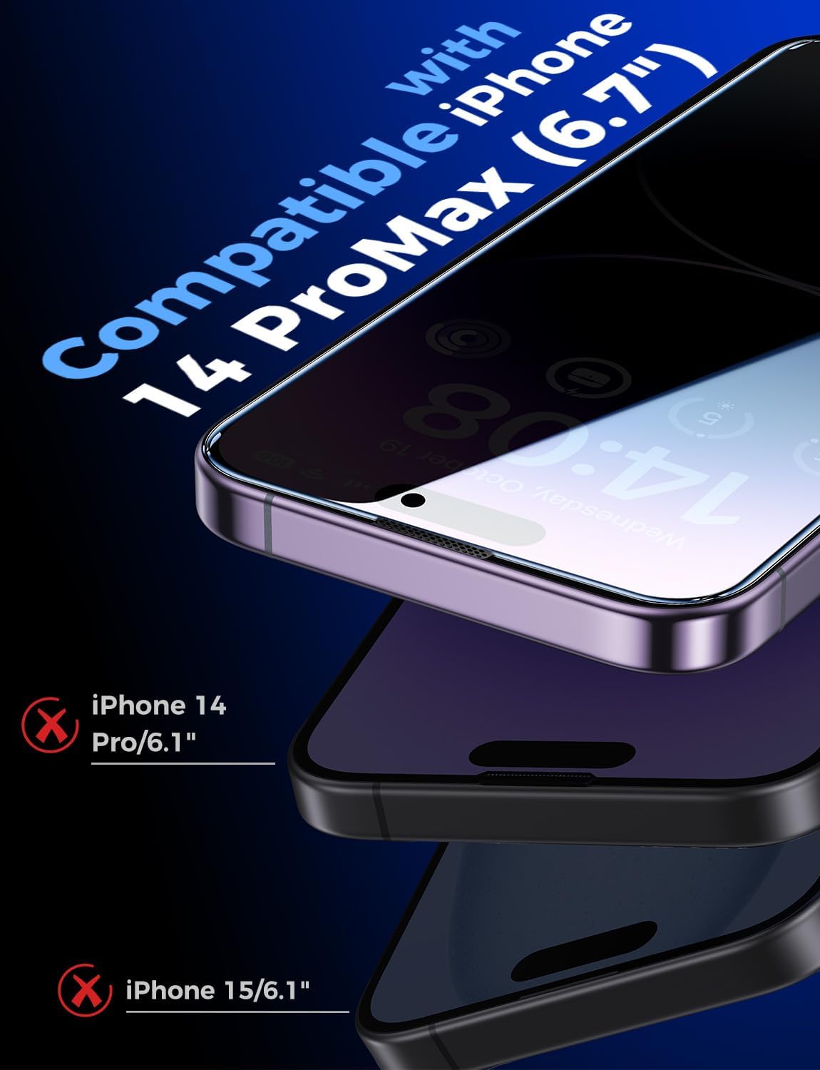 9h hardness tempered glass rated drop resistant