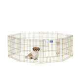 MidWest Homes for Pets 30-Inch Exercise Pen – Portable Outdoor Dog Pen for Camping and Backyards