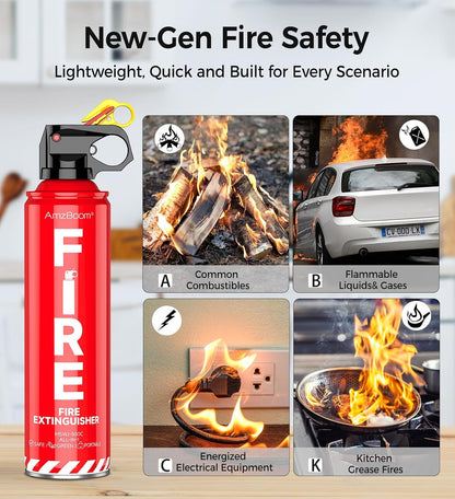 a, b, c, and k fire class rating plus lithium-ion battery suppression