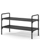 Black - 27.6" Wide - 2 Tier