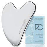 Rena Chris Facial Gua Sha Stone – Evening Wind-Down Routine Accessory for Jaw Tension and Stress
