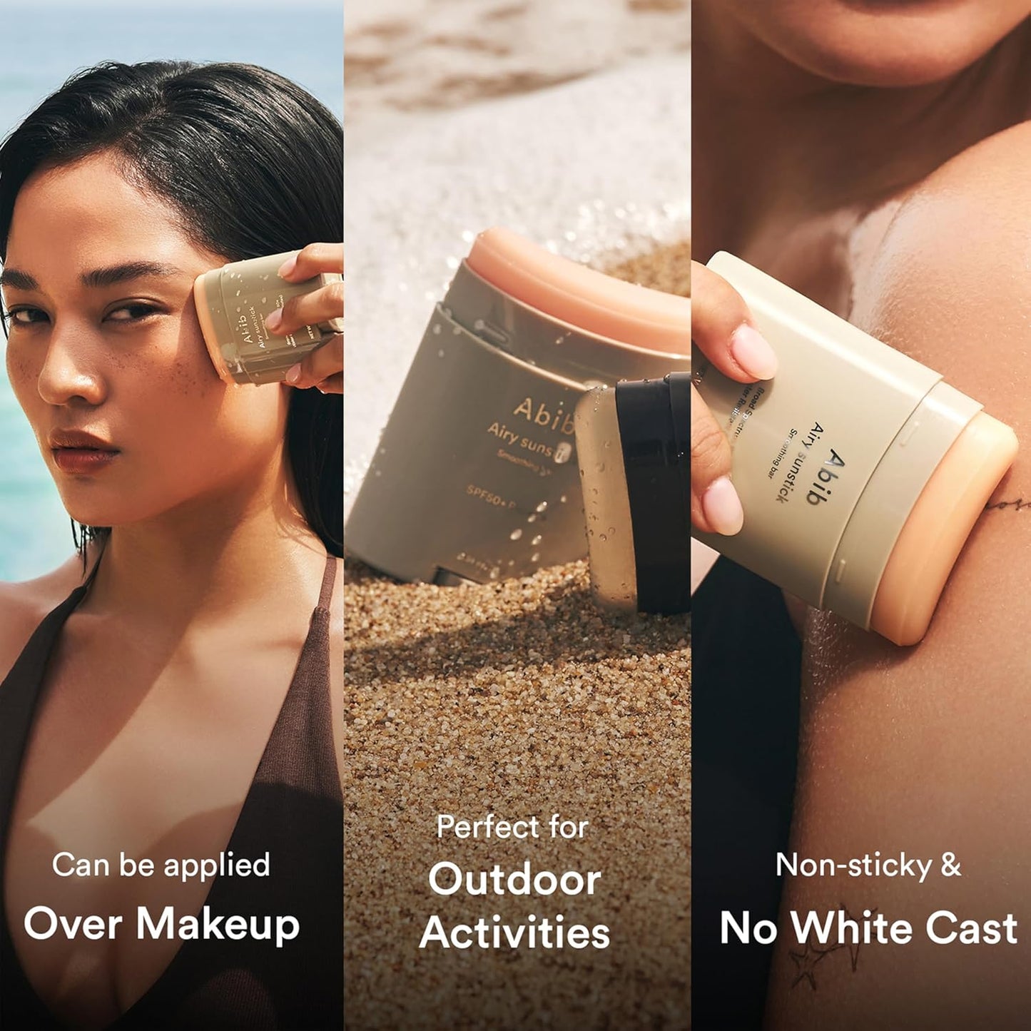 Abib Airy Sunstick – Capsule Beauty SPF50+ Stick, Single-Step Transparent Sun Protection