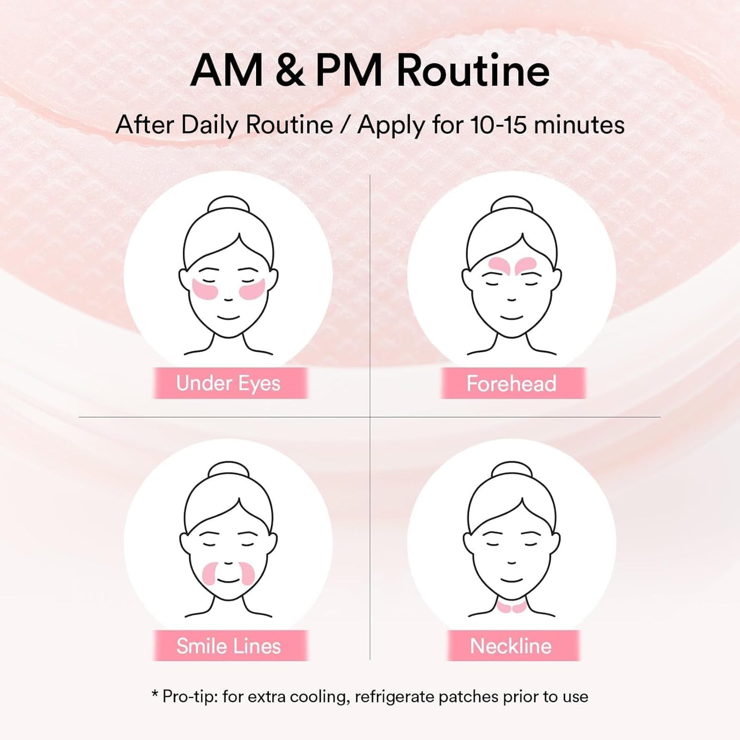 Abib PDRN Retinal Eye Patch – Premium K-Beauty Anti-Aging Treatment for Eyes, Forehead, and Smile Lines, 60 ct