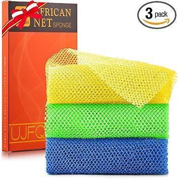 abrasive texture suitable for both skin exfoliation and household scrubbing tasks
