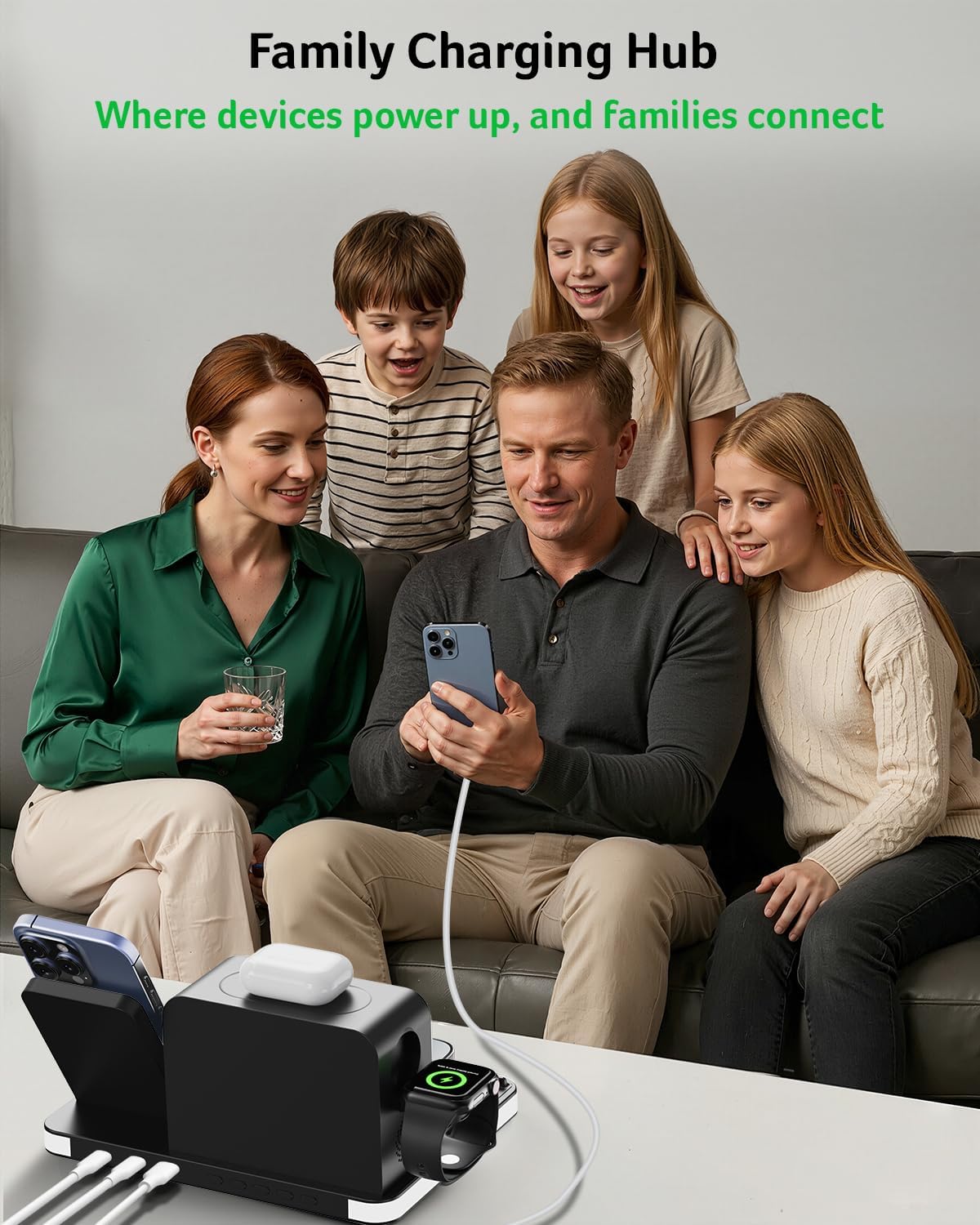 Acer Gadget 7-in-1 Apple Charger – Style-First Nightstand Replacement that Doubles as a Mood Lamp