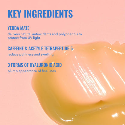 acetyl tetrapeptide-5 to support depuffing and firmness