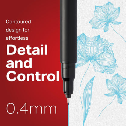 acid-free, archival-quality permanent ink that resists bleed-through