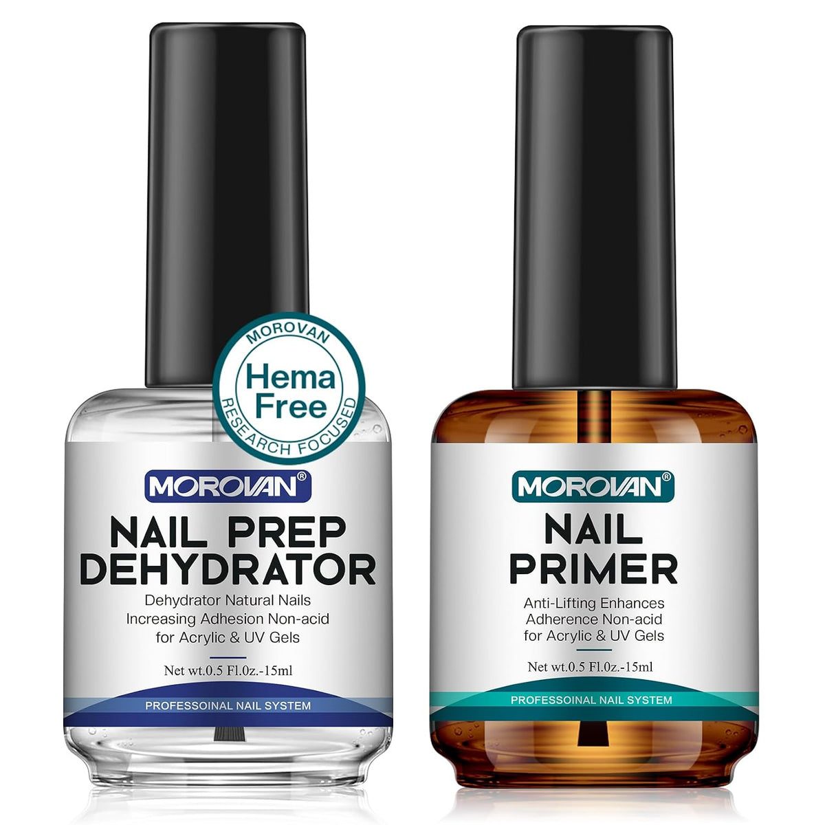 acid-free primer formulation that bonds like double-sided tape without etching the nail plate