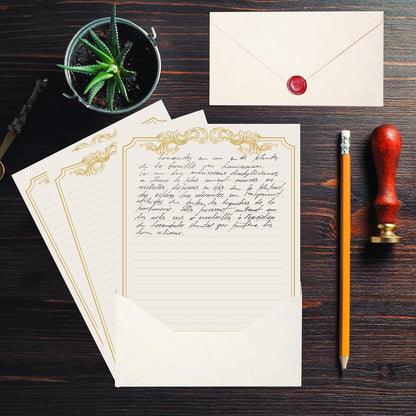acid-free smooth paper surface compatible with fountain pens, ballpoints, and pencils