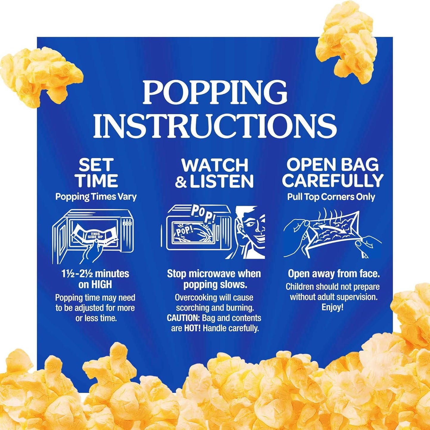 ACT II Xtreme Butter Microwave Popcorn 12 ct – Portable 2.75 oz Snack Bags for Camping Trips, Patio Lounging, and Backyard Bonfire Nights