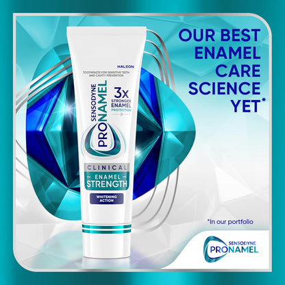 active enamel-strengthening formula delivering 3x stronger enamel vs natural mouth defenses