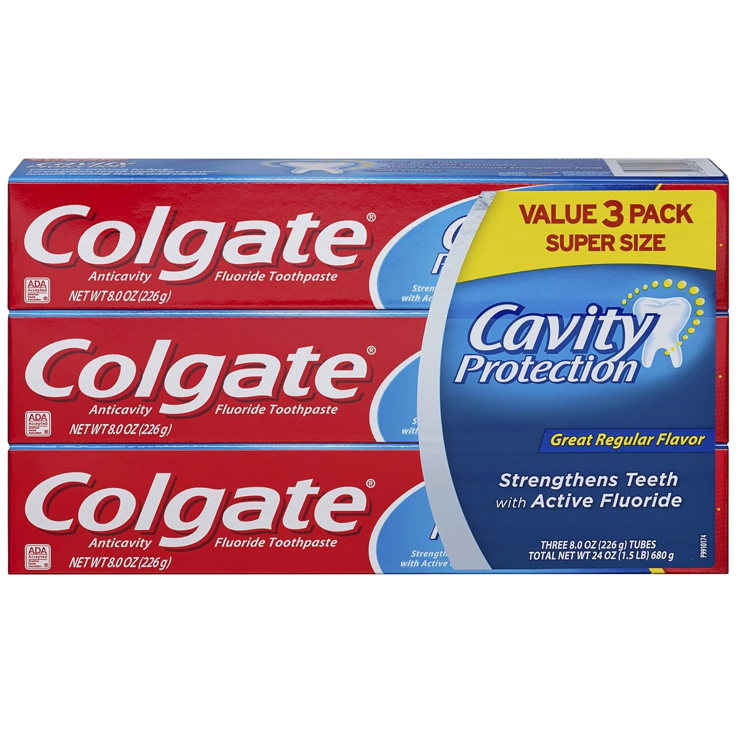 active fluoride formula clinically proven to strengthen enamel